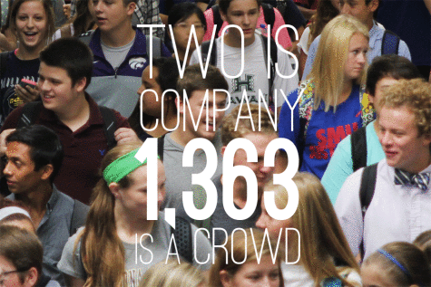 Crowding at school manifests itself to students and staff