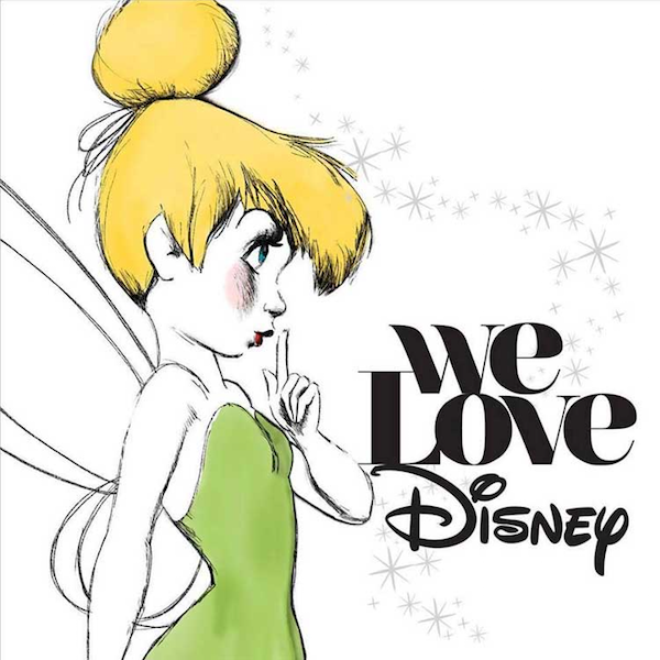 Album art courtesy of "We Love Disney."
