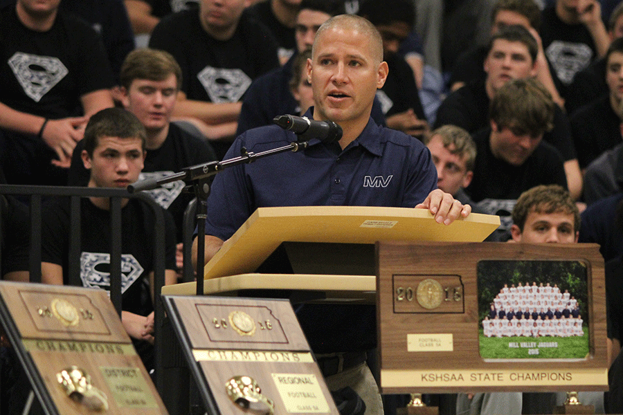 To commemorate the season, head coach Joel Applebee introduces the highlight video made by journalism students.