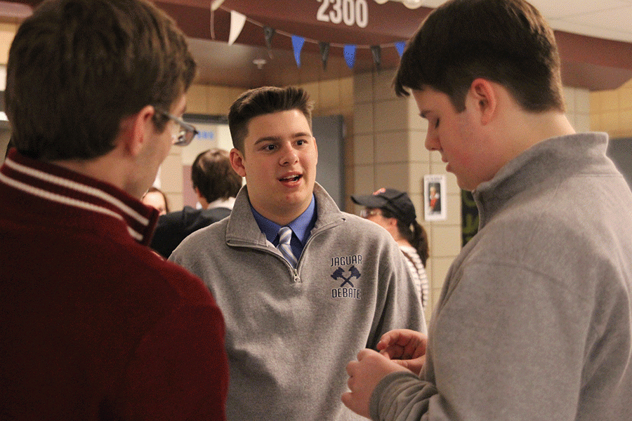 After the third round of the 5A/6A state debate tournament at Olathe Northwest High School, senior Nick Booth discusses his team's performance.