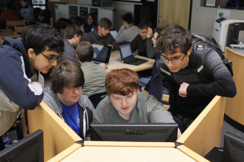 Robotics team learns about new event
