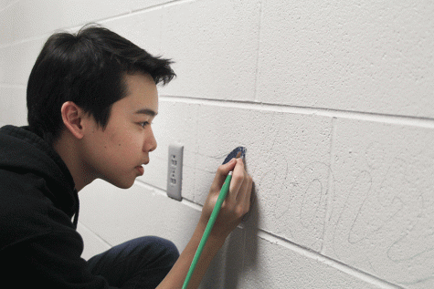 NAHS finishes C-Wing mural