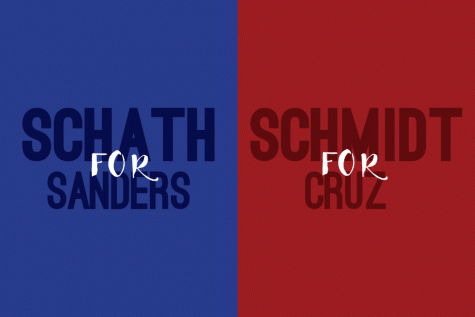 Students show support for presidential candidates