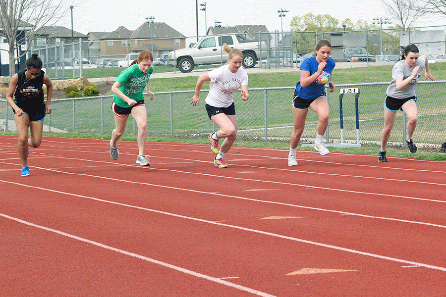 Girls track