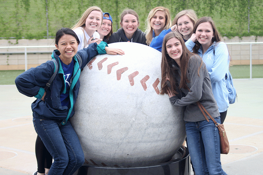 On Friday, April 29, the senior class went to Kauffman Stadium for small group tours and a tailgate in the parking lot as a reward for coming in first place for class cup points.