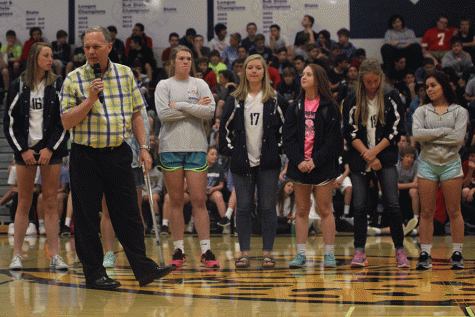 Winter sports and activities and prom candidates recognized at assembly