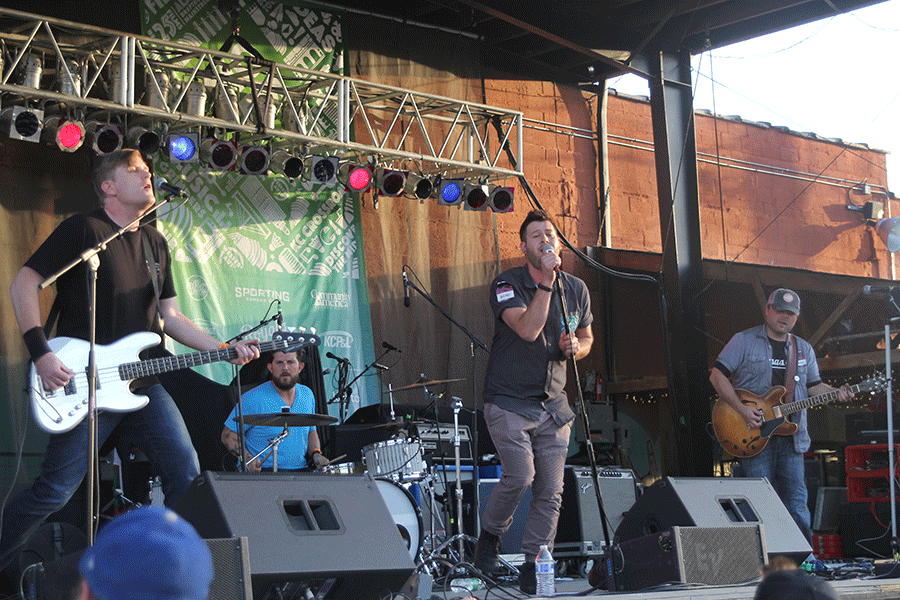 Just a few weeks after releasing a new extended play, Kangaroo Knife Fight performs at CrossroadsKC for Day Three of Middle of the Map Fest. The band used the set to showcase new songs from the EP, "The Dark."