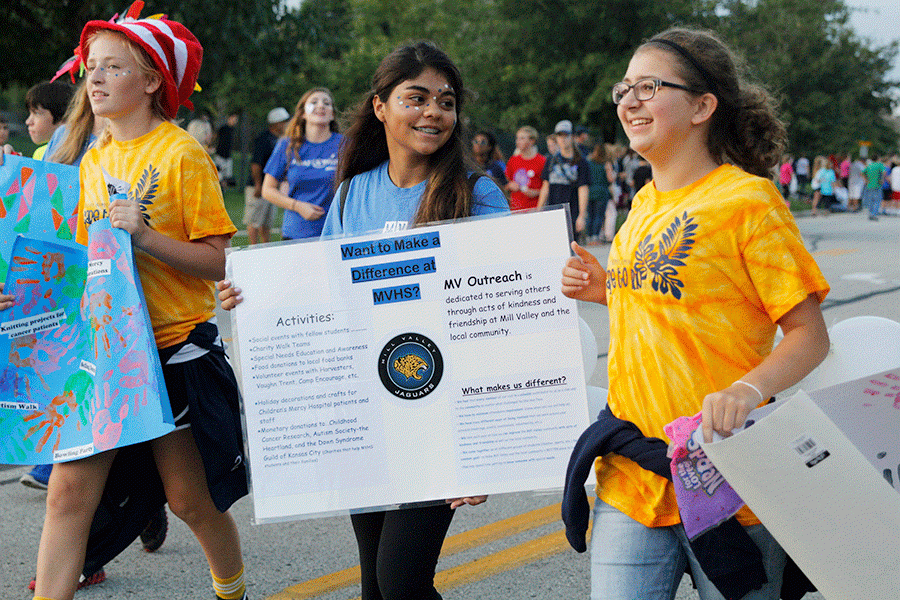 Homecoming parade provides an entertaining experience for those involved