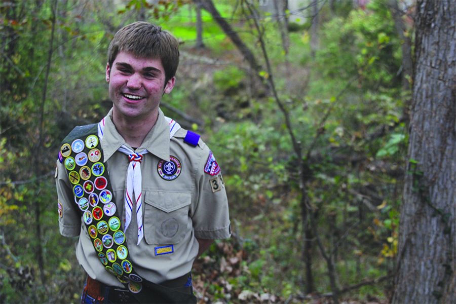 Since second grade, senior Eric Tibbetts has been a part of Boy Scouts.“[Boy scouts] makes me realize that there are people that are [less fortunate] than I am,” Tibbetts said. “It just makes me feel better about myself, knowing that I can help them out a little bit.”
