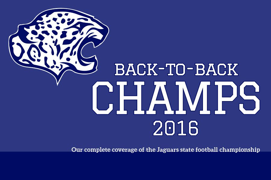 Football team and fans celebrate program's second consecutive 5A state football title