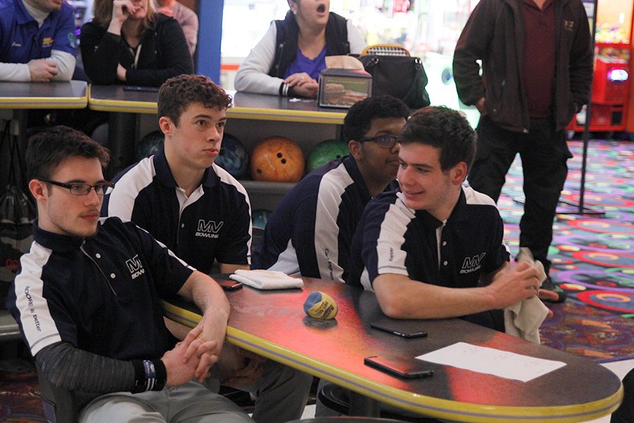 The+bowling+team+has+grown+close+this+past+season.+Its+a+good+group+of+guys+and+this+year+has+been+a+lot+of+fun%2C+senior+Spencer+Butterfield+said.