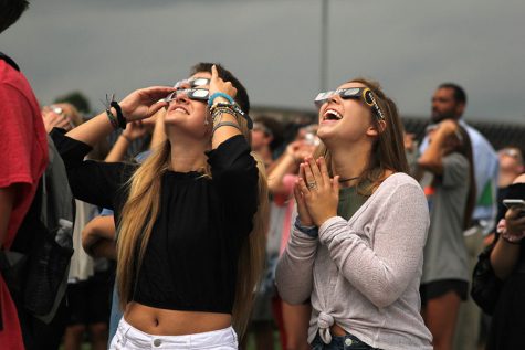 Students and staff witness historic solar eclipse