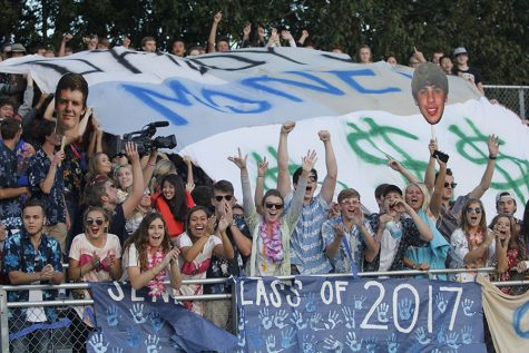 Student section allows students to show pride for athletics and school