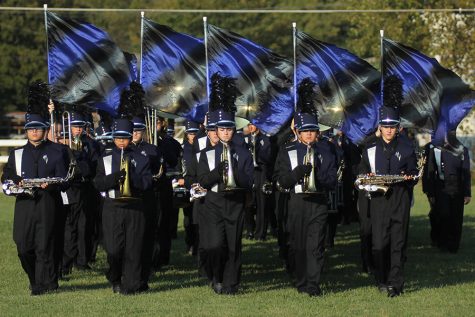 Blue band receives one rating at Bonner Springs Marching Festival