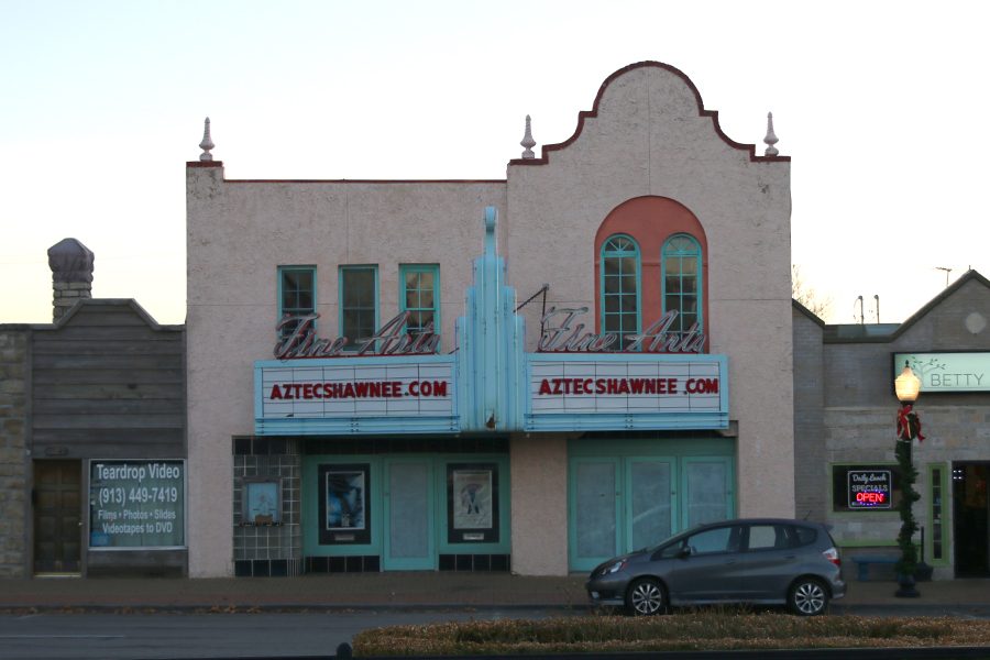 The Aztec Theater located on the corner of Neiman and Johnson drive, is scheduled to reopen in the spring of 2018.    