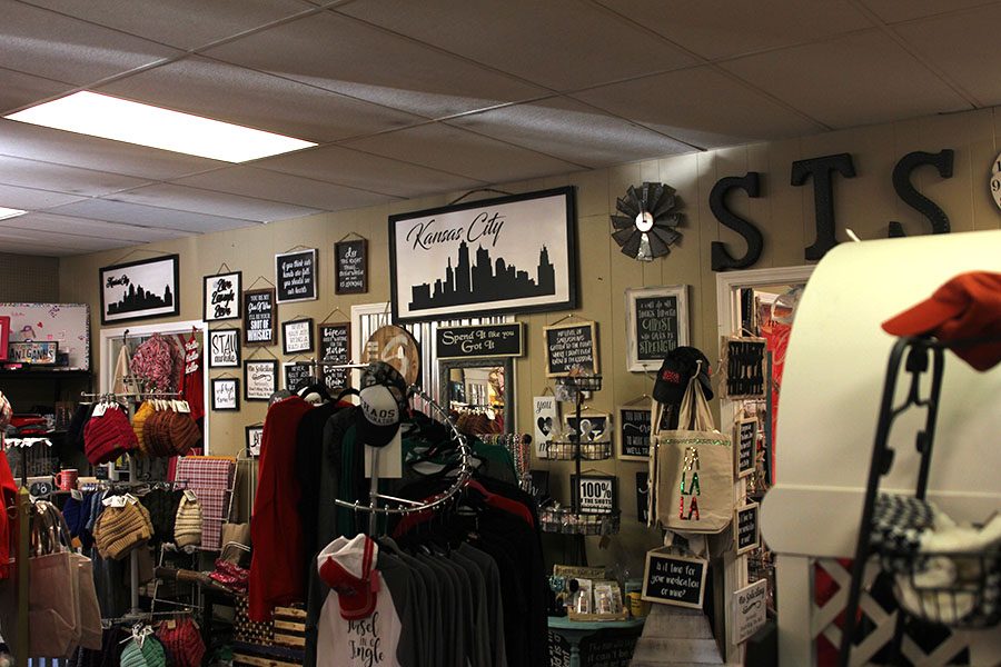 The boutique Shaniganns offers a wide variety of products from decorations to clothing that alternate from each season. 