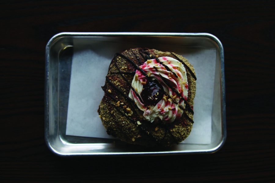 The Hot Fudge Sundae doughnut.