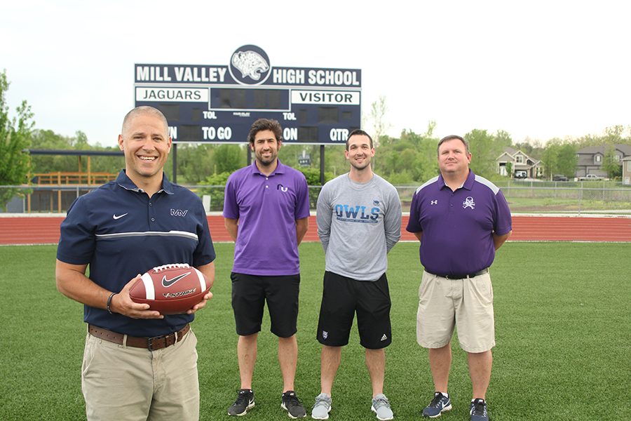 After spending time coaching at Mill Valley, coaches Mike Strack, TJ O’Neil and Rick Pollard are moving on to become head coaches at other high schools. “Ultimately we are going to make our decisions on whats best for the kids, so we can get the most out of every player in the program,” said head football coach Joel Applebee.