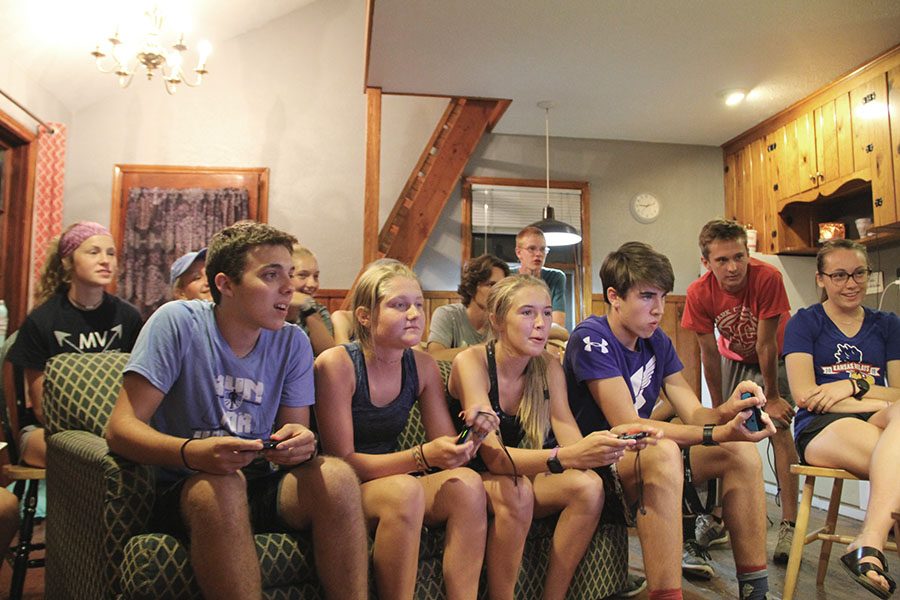 The teams main bonding exercise was a Mario Kart Tournament in which they split up and made a bracket on Wednesday July, 11. 