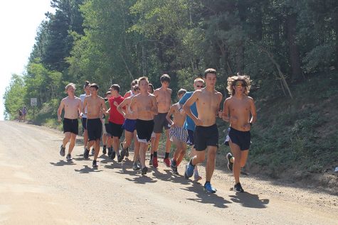 Cross country team goes on annual summer trip