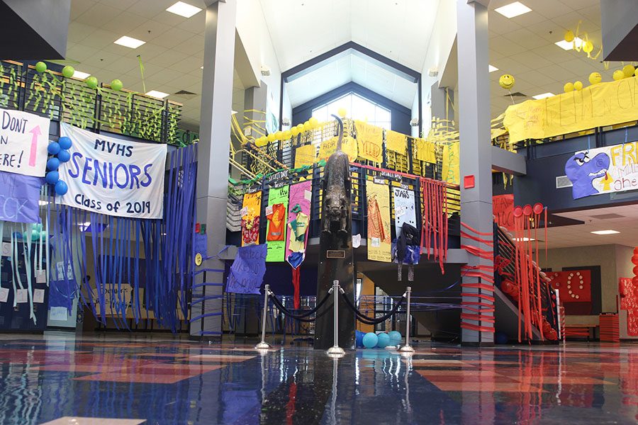 Gallery: students decorate for Homecoming week