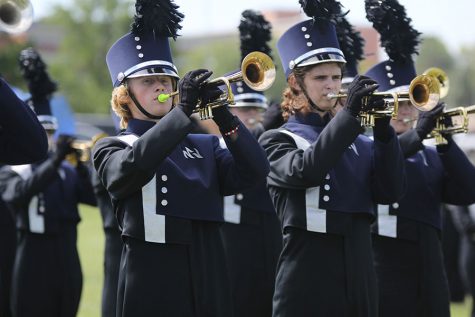 Band places third at Emporia State Marching Festival