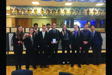 Debate places third at a two-day tournament