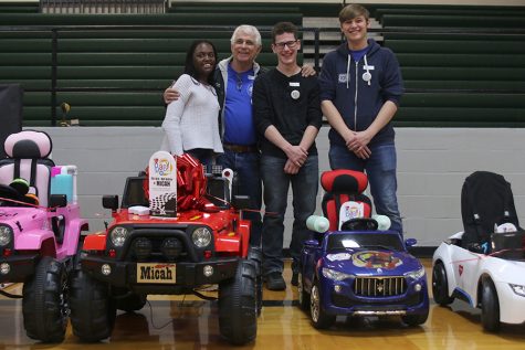 Robotics team modifies toy cars for special needs children