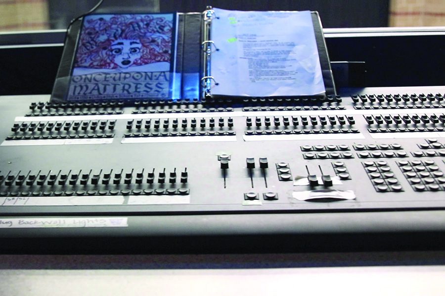 The+soundboard%2C+with+the+musical+booklet+on+display%2C+is+part+of+the+technology+the+stage+crew+works+with.