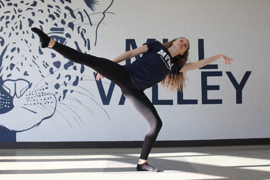 Students express themselves through the art of dance