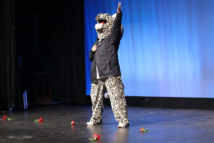 The show begins with an introduction to “The Bachelor” theme and JJ the Jaguar.
