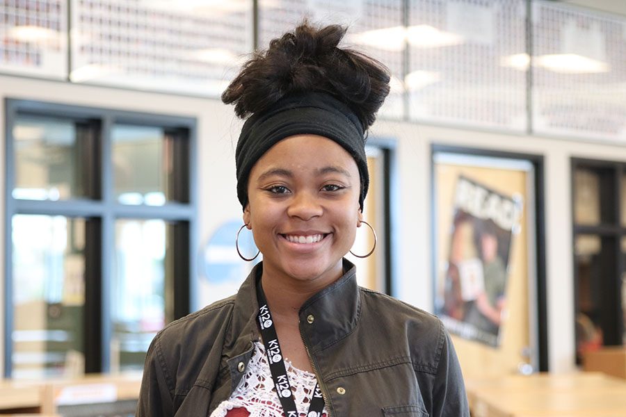 Student tech Daniella Phale enjoys fixing peers' technology problems