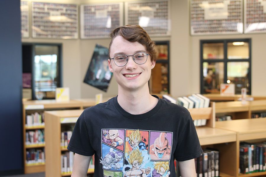 Student tech Carson Everhart values the new school laptops