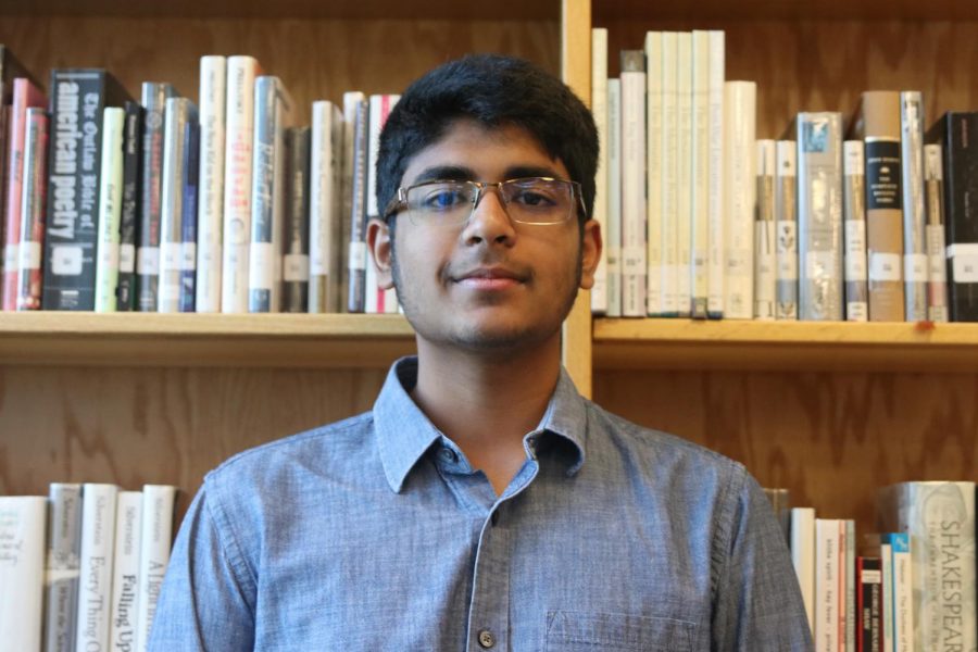 Student tech Manoj Turaga utilizes his family background in technology