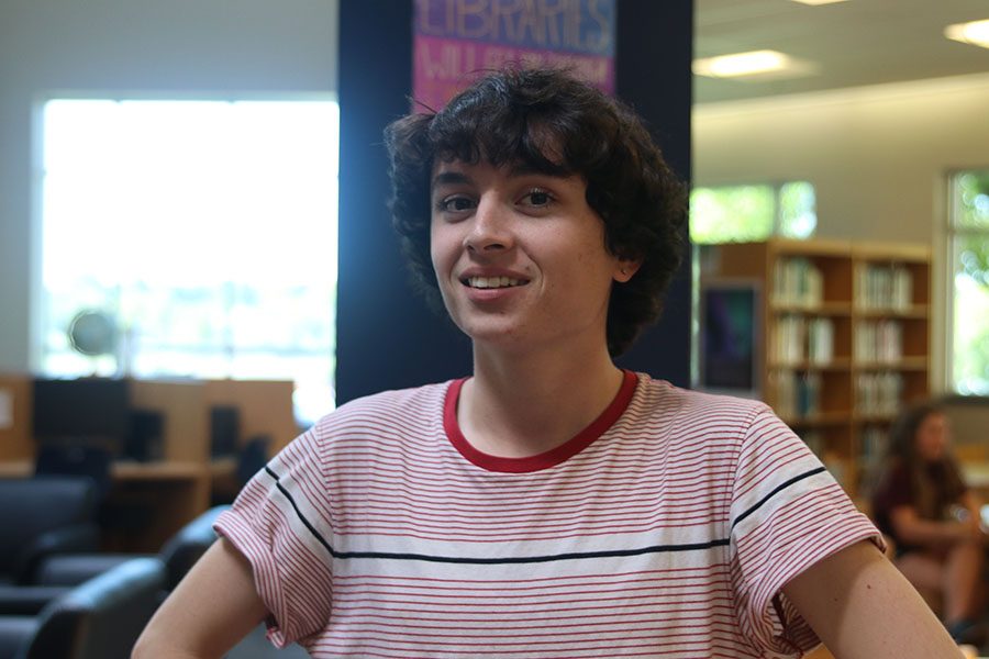 Student tech Aidan Thomas learned aspects of patience from his new role