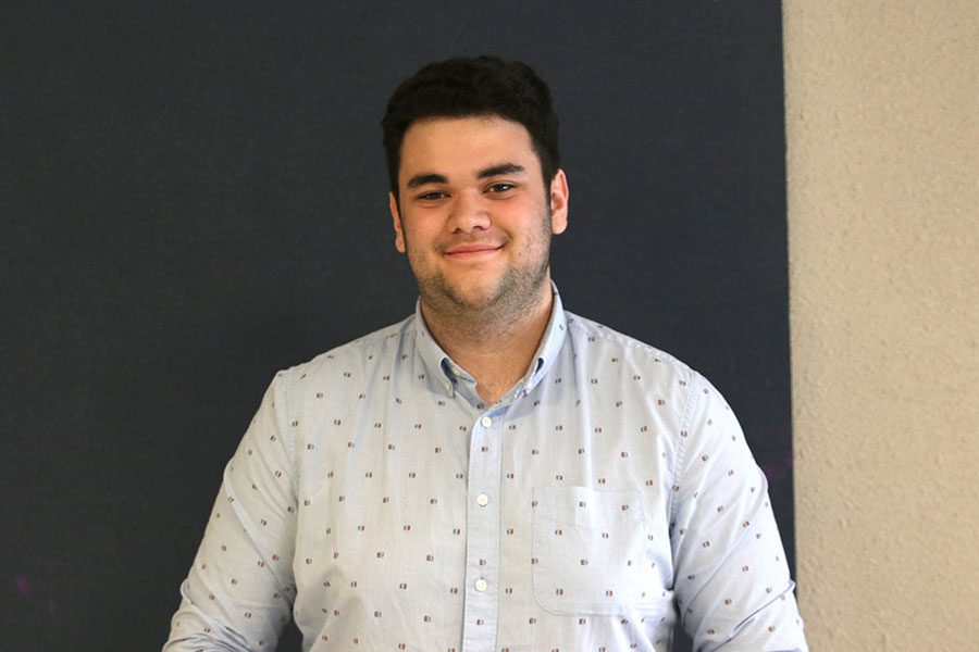 Student+tech+Mitchel+Schumacher+enjoys+helping+his+classmates+with+technology