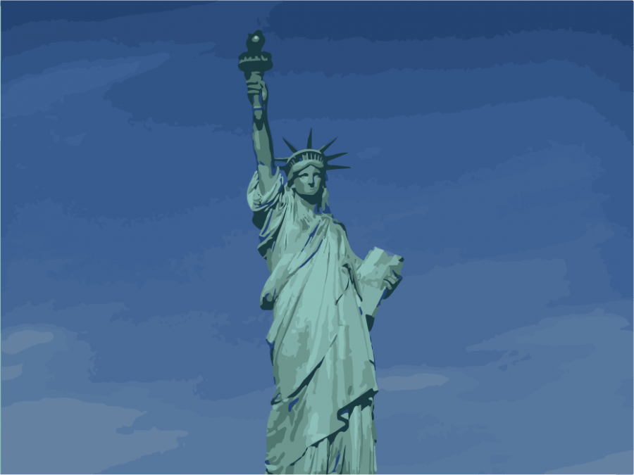 The Statue of Liberty represents America's welcoming spirit, a spirit that arguably has been lost in modern society. 