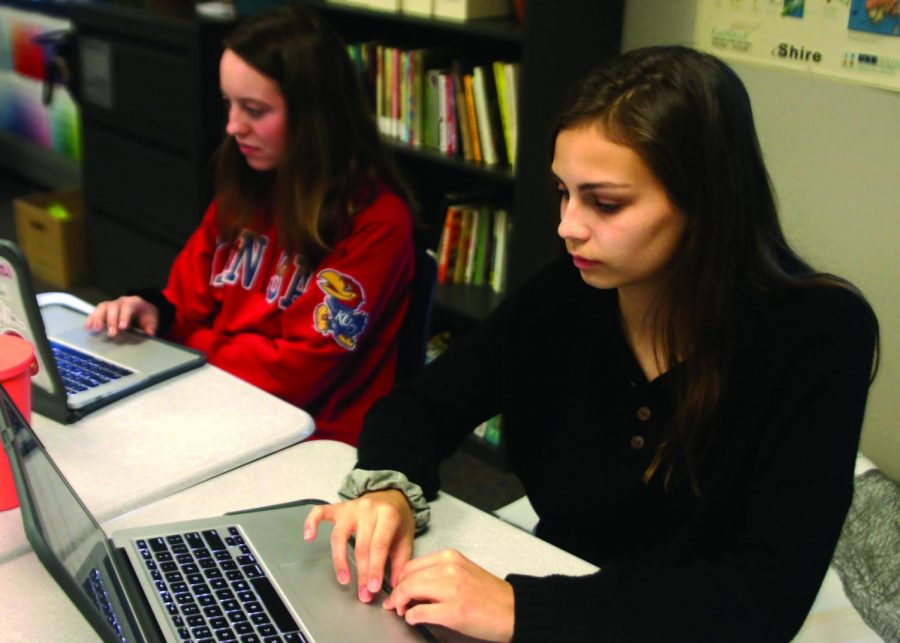 During seminar on Tuesday, Oct. 8, sophomore Lauren Payne browses through careers recommended based on the answers she gave during her matchmaker assessment on Xello.