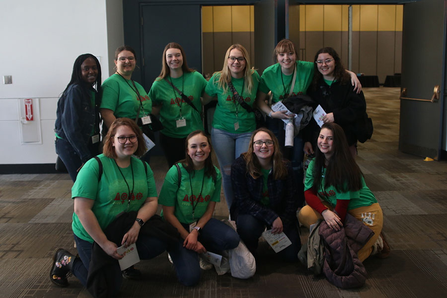 The Society of Women Engineers club attended a conference Friday, Feb. 21 held at the Kansas City Convention Center for similar clubs from around Kansas.