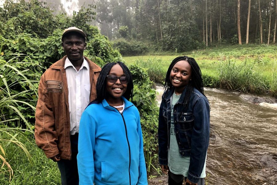 Over the summer, junior Courtney Mahugu took a trip to Kenya with her family