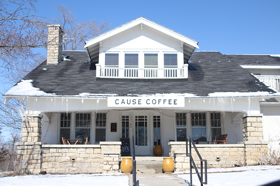 Located in downtown DeSoto, Cause Coffee is a locally owned coffee shop that offers a variety of drinks and food options.
