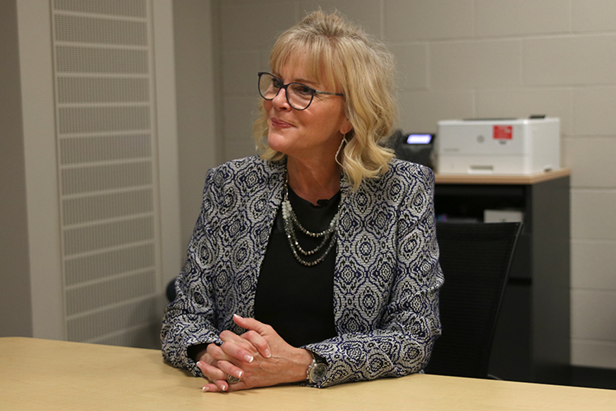 In an interview Thursday, Feb 20, future Mill Valley principal Gail Holder discusses her ambitions for the school. “Im going to do everything I can to be the very best version of the building principal,” Holder said. 
