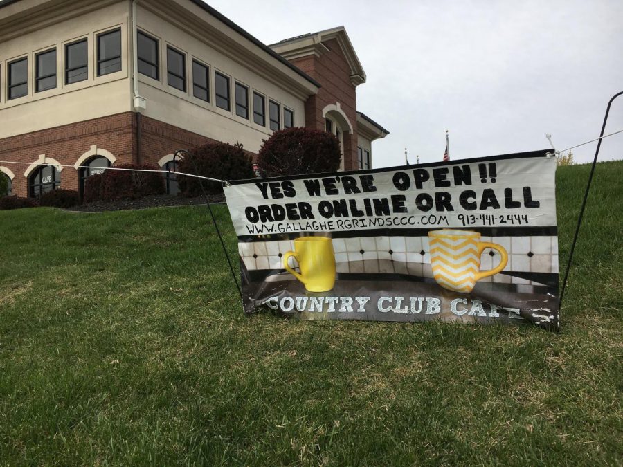 Country Club Cafe is continuing business through online and call-in orders with curbside pickup, running at minimum staff and shortened hours, and offering specials. 