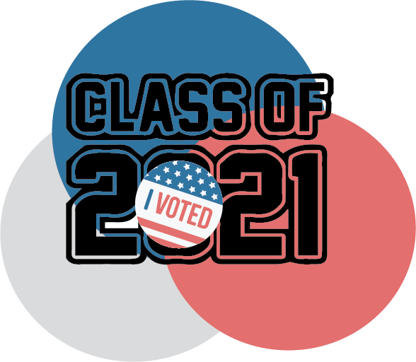 In this year's election, some students in the Class of 2021 became eligible to vote for the first time.