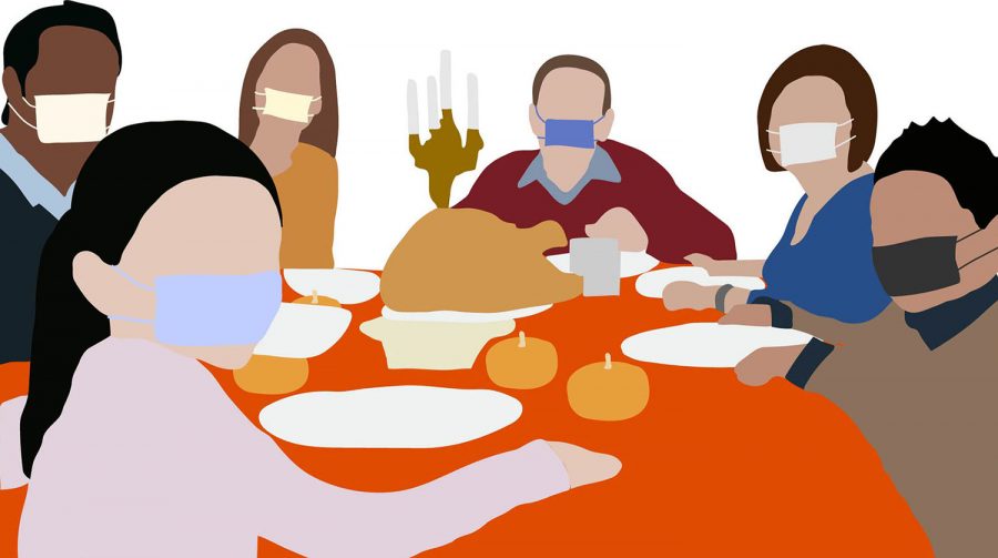 In the midst of a pandemic, what precautions are students taking and how are they celebrating thanksgiving this year?