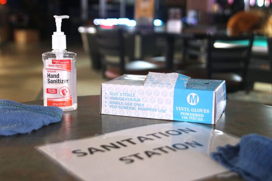 To keep customers and employees safe, restaurants across the county have adopted sanitization stations that enabled employees to clean tables more frequently. 