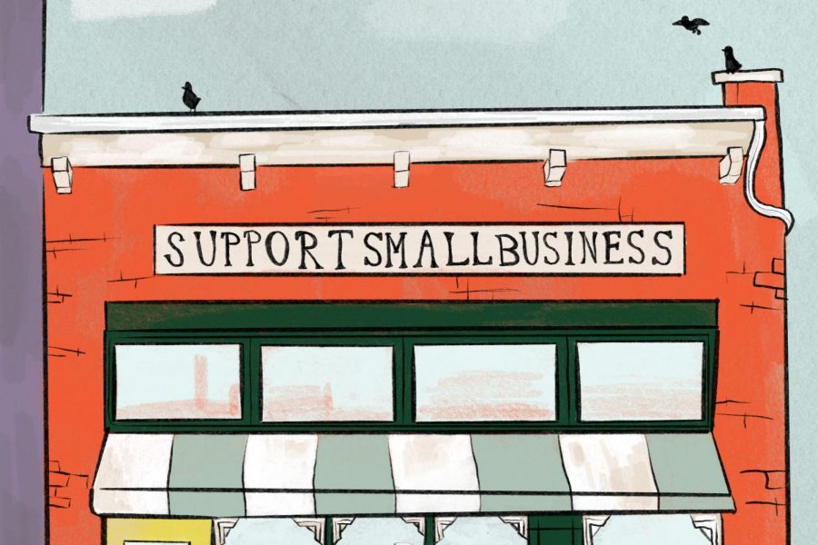 As+a+result+of+the+COVID-19+pandemic%2C+many+local+small+businesses+have+had+to+adapt+to+an+ever-changing+landscape+of+restrictions+and+closures+that+has+wreaked+havoc+on+business+operations%2C+so+the+JagWire+staff+believes+community+support+is+crucial.