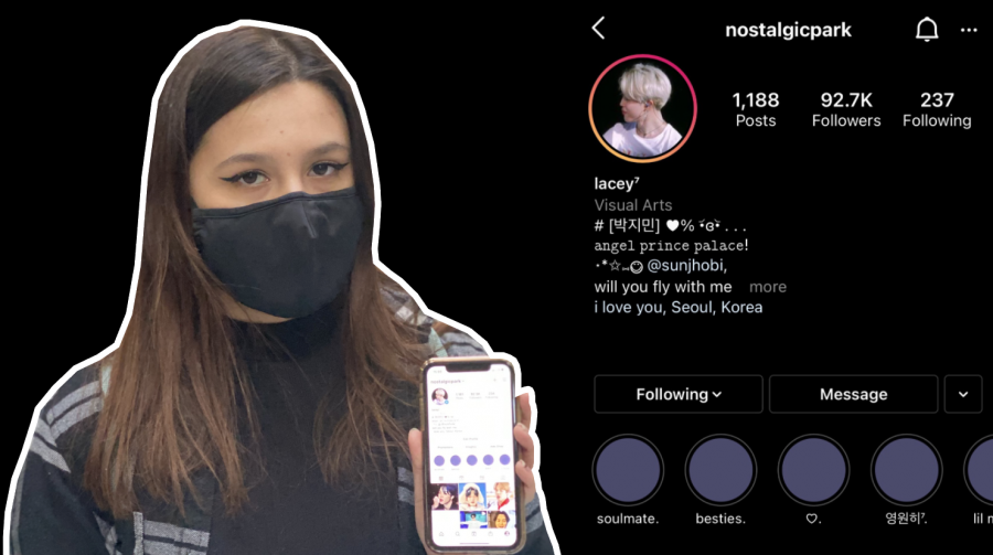 Inspired by her love for BTS, junior Lacey Marr opened a fan account for the group on Instagram and attracted thousands of BTS fans.