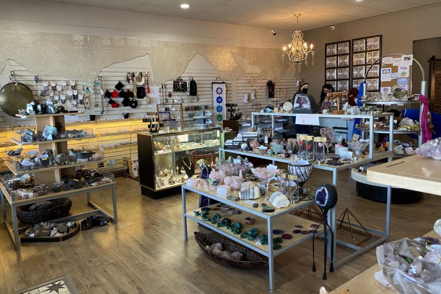 The Energy Within is a metaphysical supply store located in Overland Park, Kansas that sells a variety of items such as crystals, jewelry, herbs, incense, and oils.