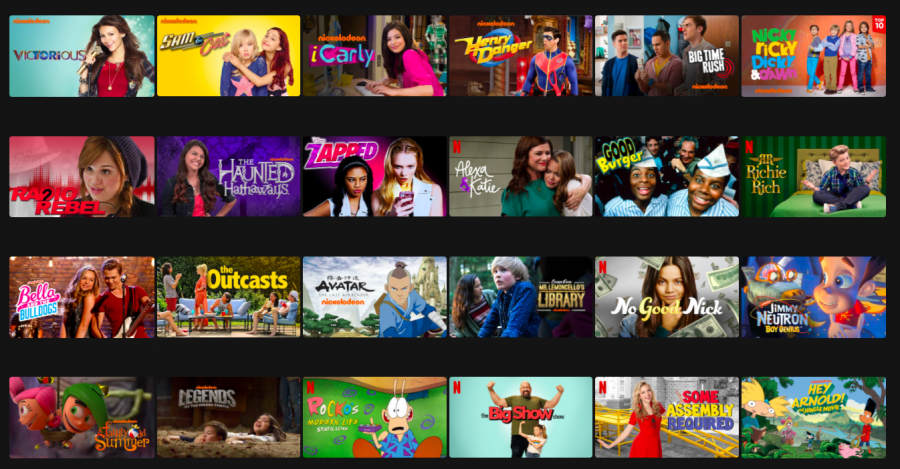 Many+shows+from+Nickelodeon+have+become+popular+on+Netflix.+